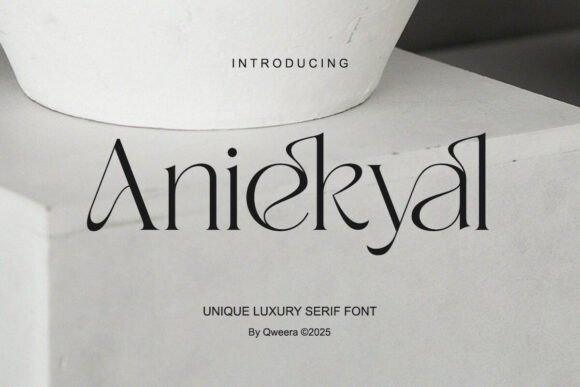 Aniekyal: A Serif Font for Modern Digital Design