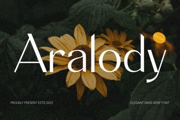 Aralody: A Bold Sans Serif for Branding and Beyond