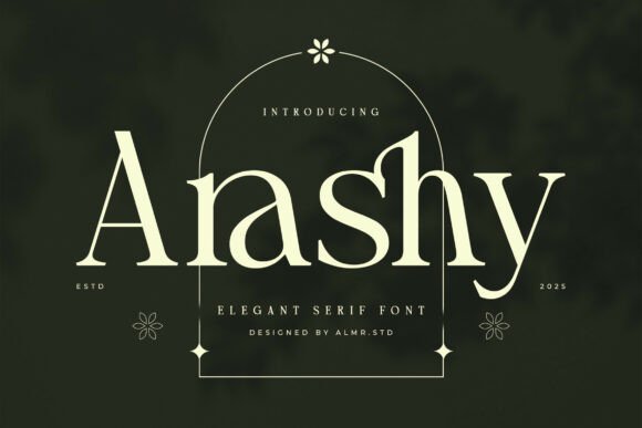 Arashy: A Serif Font for Elegant Editorial Design
