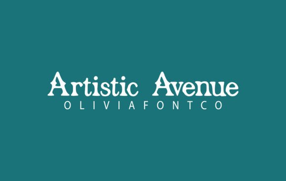 Artistic Avenue: A Serif Font for Editorial Elegance