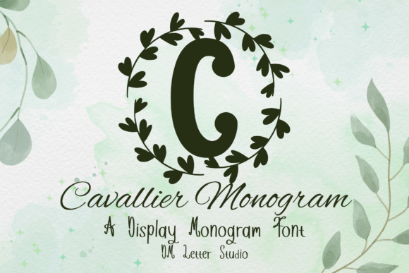 Cavallier Monogram: A Serif Font for Campaign Impact