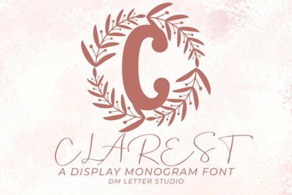 Clarest Monogram: The Font That Elevates Brand Visuals