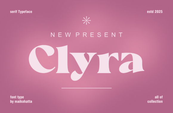 Clyra: The Serif Font That Elevates Your Brand