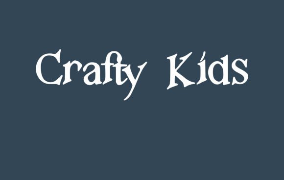 Crafty Kids: A Serif Font That Elevates Your Web Design