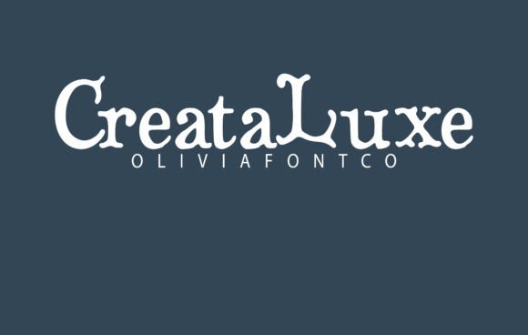 Creataluxe: A Serif Font with a Romantic Soul
