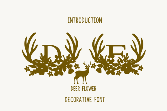 Deer Flowers: A Font That Brings Nature Into Branding