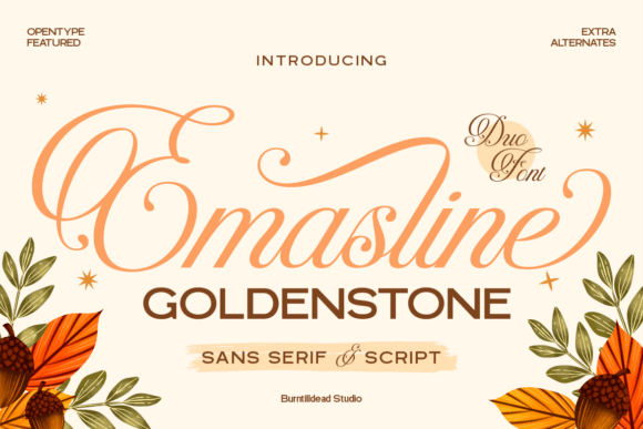 Emasline Goldenstone: A Warm, Versatile Sans Serif for Branding