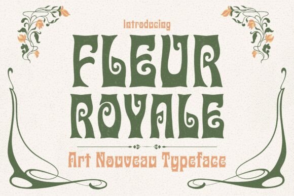 Fleur Royale: Elevate Your Brand with a Timeless Serif Font