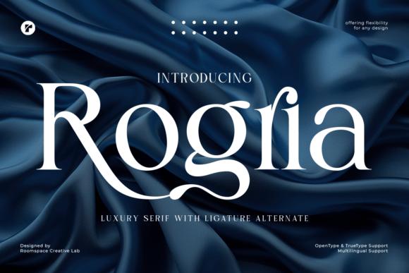 Font Choice That Speaks Volumes: How Rogria Elevates Campaign Design