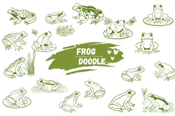 Frog Doodle: A Creative Font for Campaigns