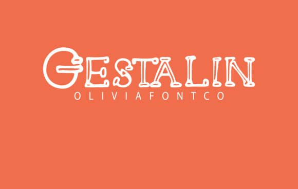 Gestalin: A Serif Font with a Romantic Handwritten Charm