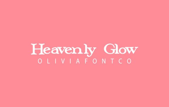 Heavenly Glow: A Font That Elevates Your Brand