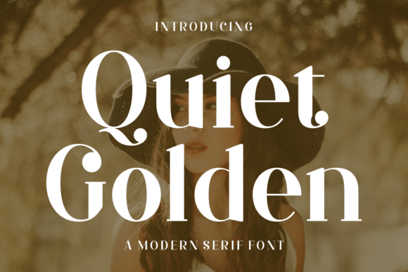 Quiet Golden: A Serif Font for Elegant Web Design