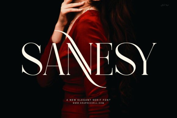 Sannesy Serif Font for Editorial Design and Content Creation