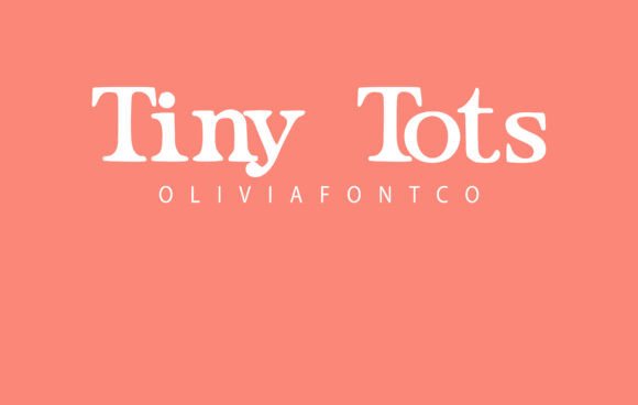 Tiny Tots Font: A Serif Serenade for Digital Marketers