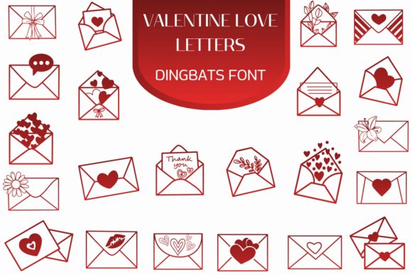 Valentine Love Letters: A Font for Heartfelt Editorial Design