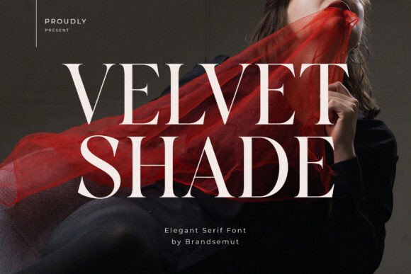 Velvet Shade: A Serif Font for Timeless Editorial Design
